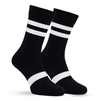Sox2 in Black with White Stripes