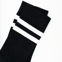 Sox2 in Black with White Stripes