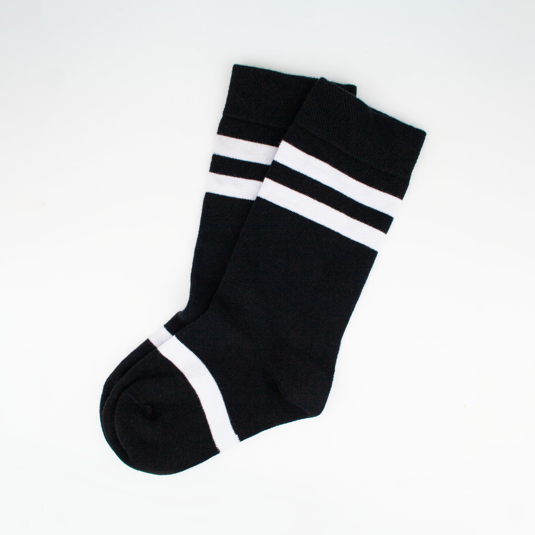 Sox2 in Black with White Stripes