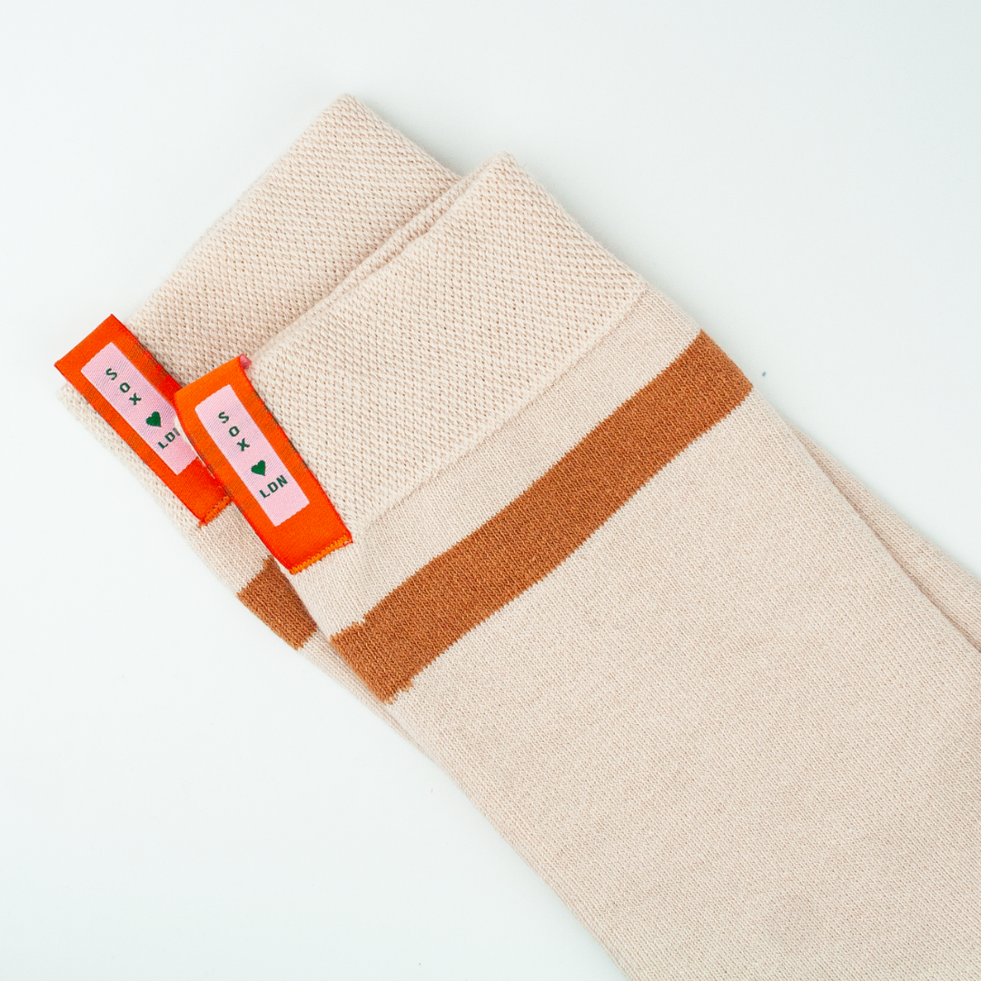 Sox2 in Latte with Caramel Stripe