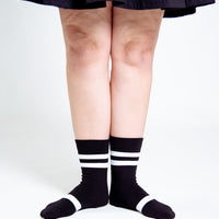 Sox2 in Black with White Stripes