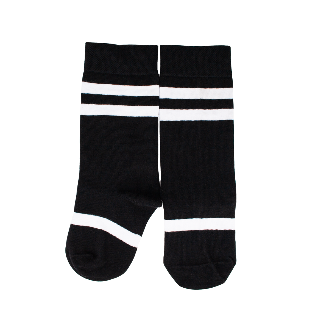 Sox2 in Black with White Stripes
