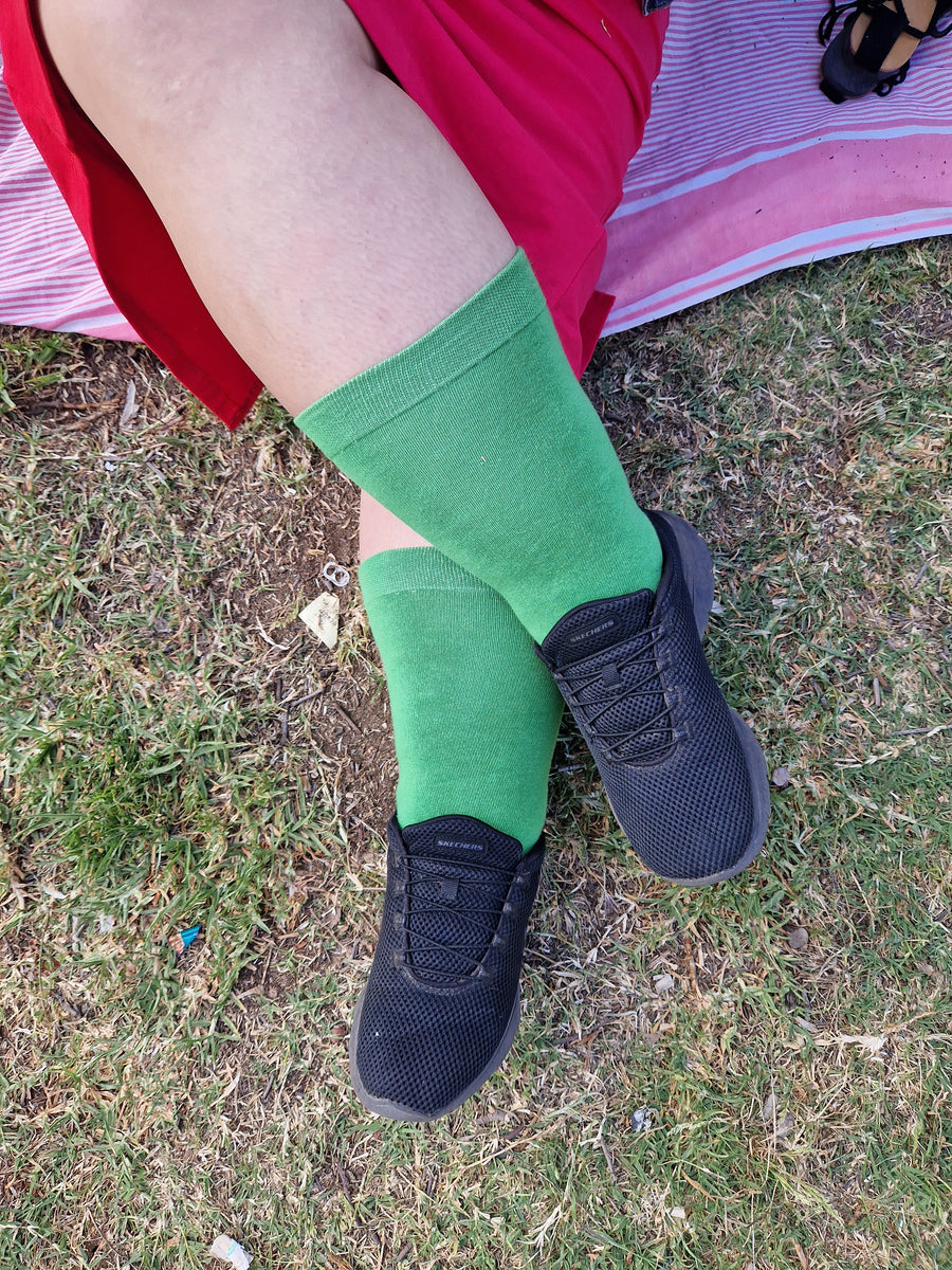 Sox in Emerald Green