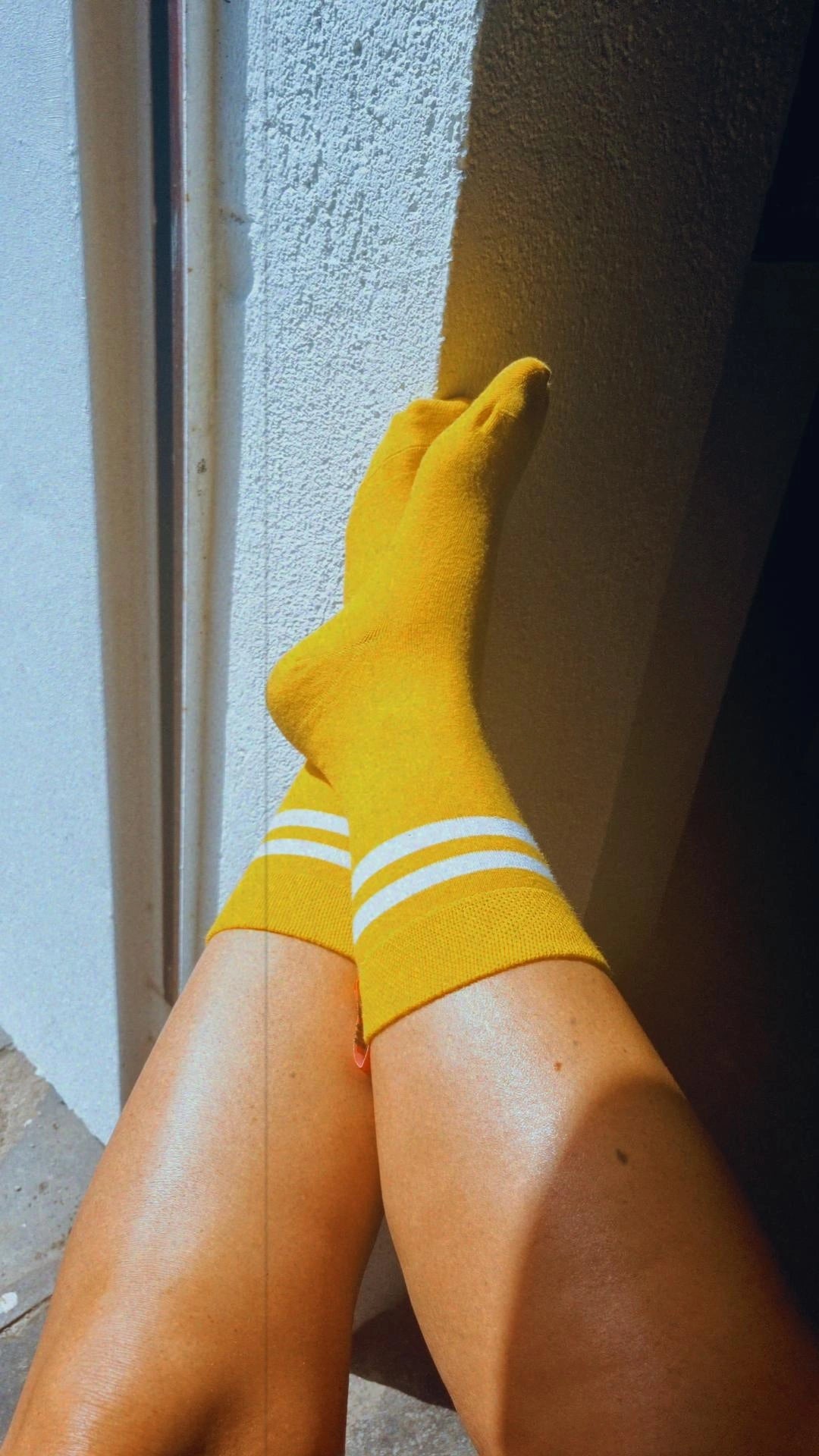 Sox in Dandelion Yellow