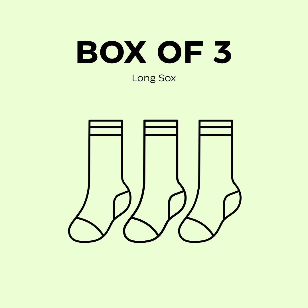 Box of 3 Long Sox