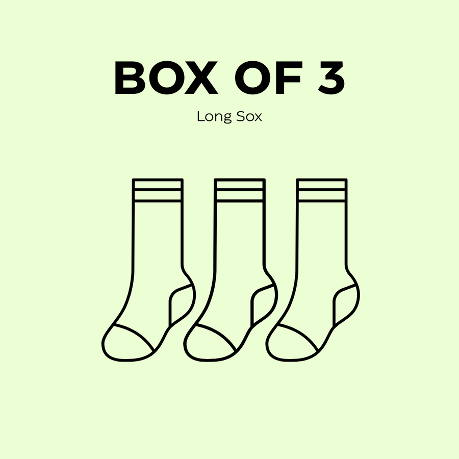 Box of 3 Long Sox