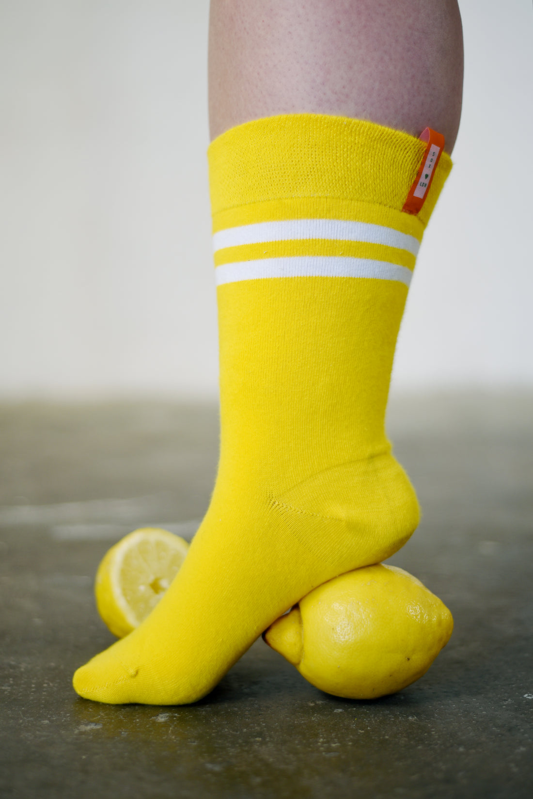 Sox in Dandelion Yellow